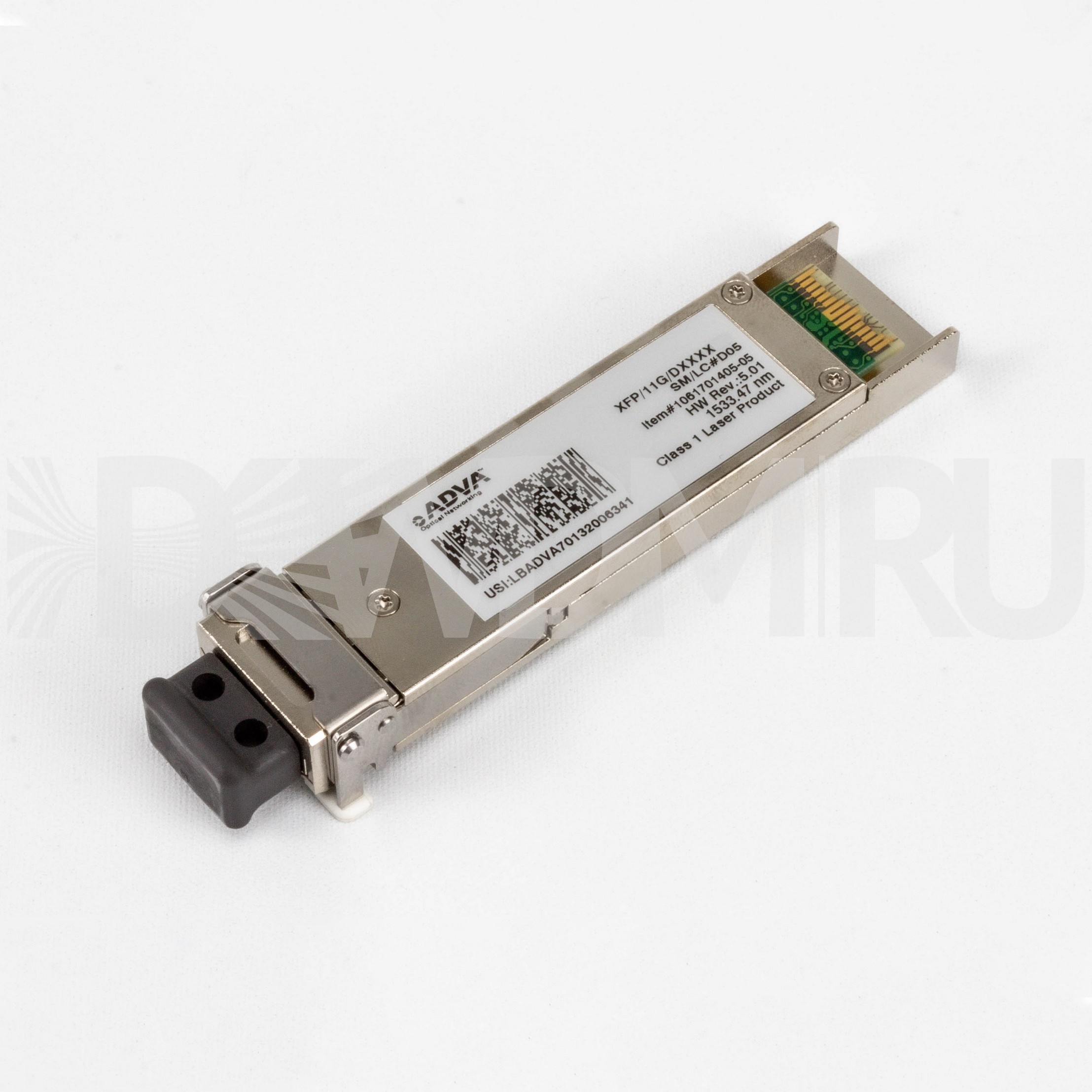 XFP/11G/#19435L50/SM/LC 11G 50GHz DWDM XFP ADVA Optical pn 1061701734-01